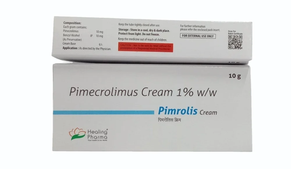 1%w/w Pimrolis Pimecrolimus Cream
