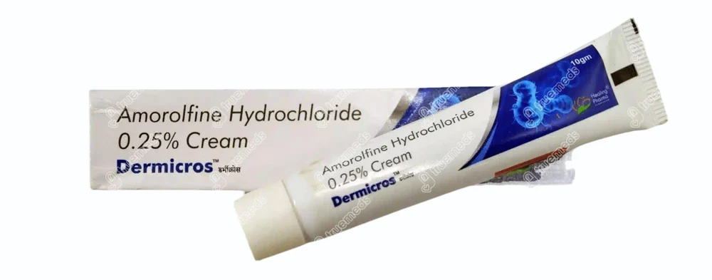 Dermicros Amorolfine Hydrochloride 0.25% Cream
