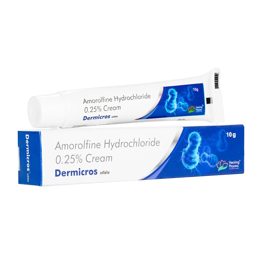 Dermicros Amorolfine Hydrochloride 0.25% Cream