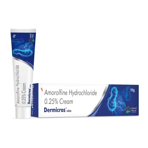 Dermicros Amorolfine Hydrochloride 0.25% Cream