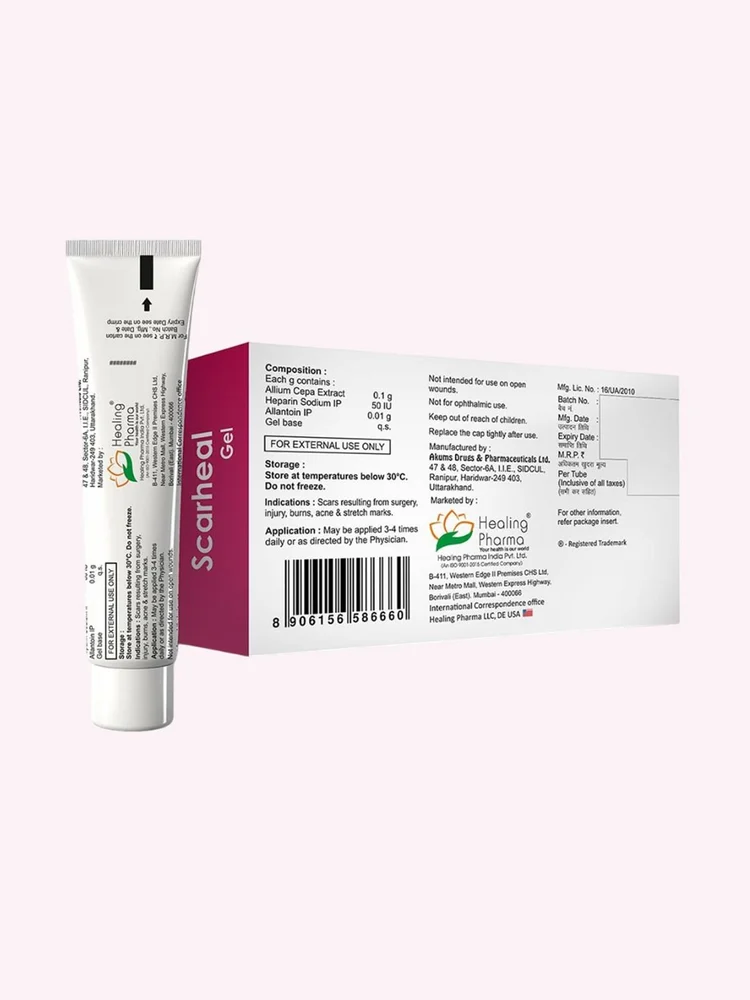 Scarhral Allium Cepa Extract,Heparin Sodium & Allantoin Gel