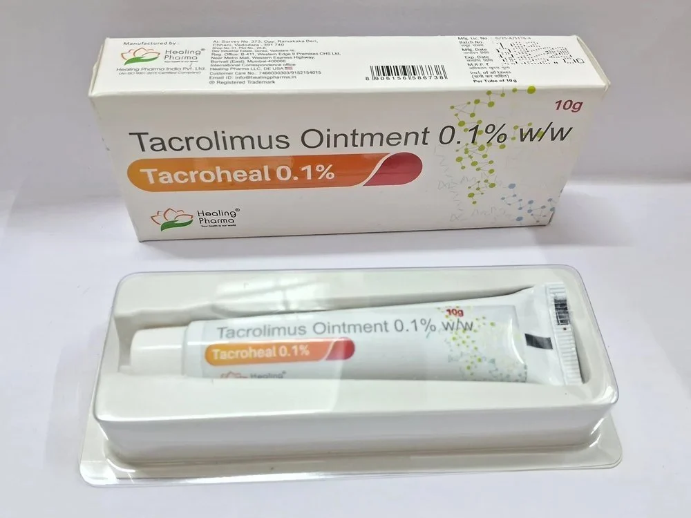 Tacroheal Tacrolimus Ointment 0.1%