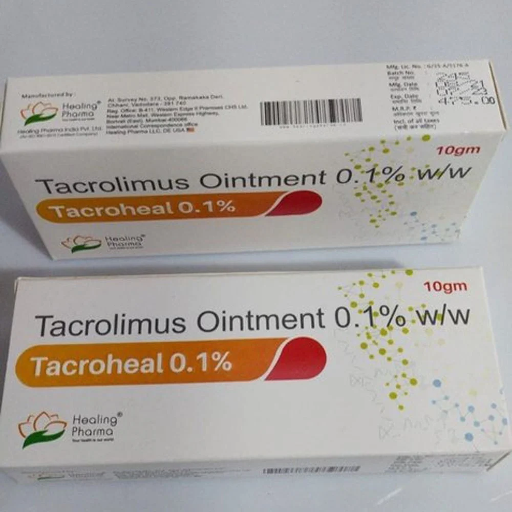 Tacroheal Tacrolimus Ointment 0.1%