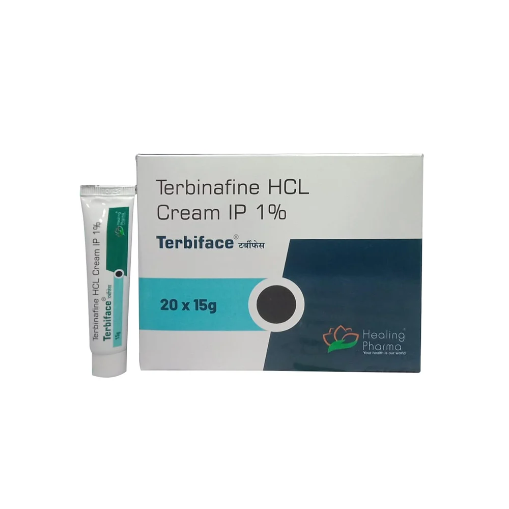 Terbiface Terbinafine HCL 1% Cream