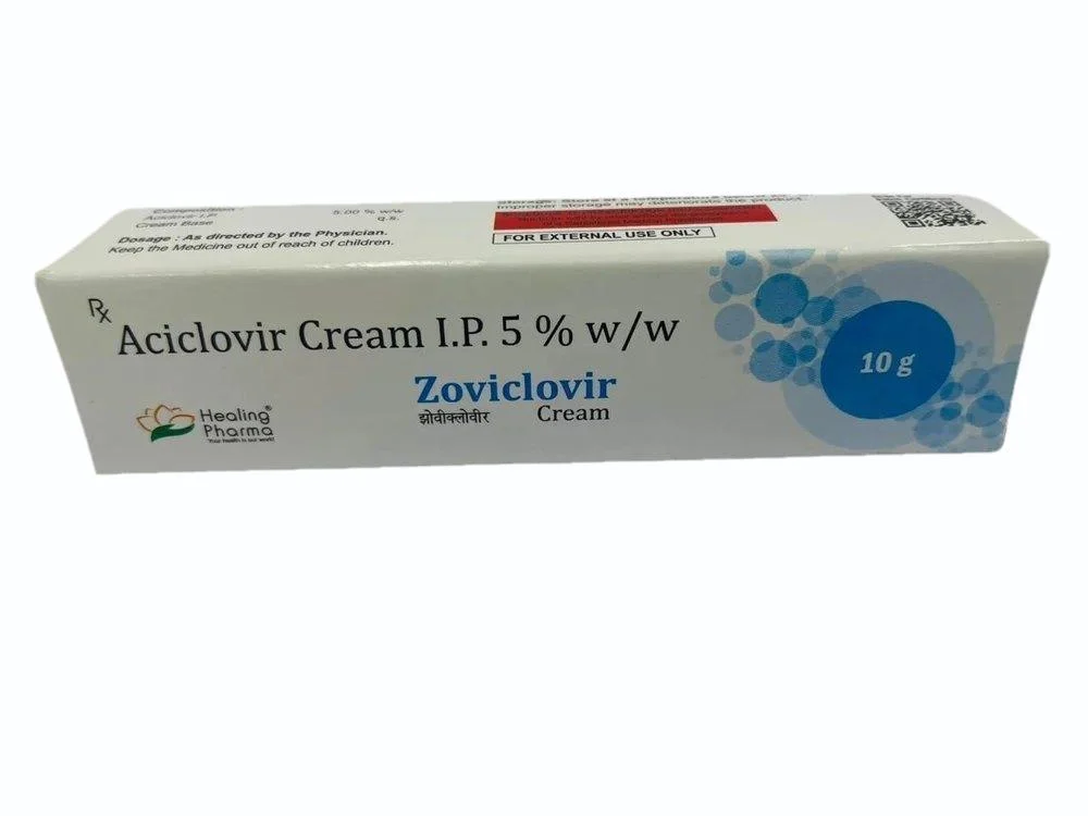 Zoviclovir Aciclovir Cream Ip 5